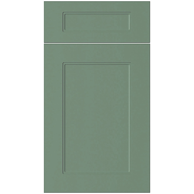 Green Shaker Door Panel