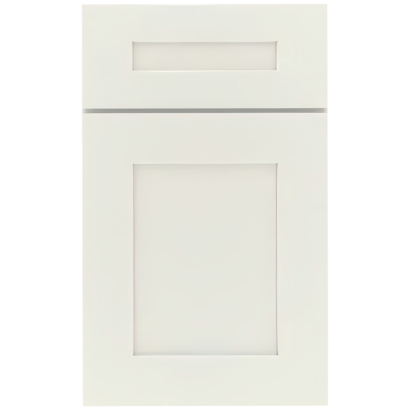 white shaker door panel