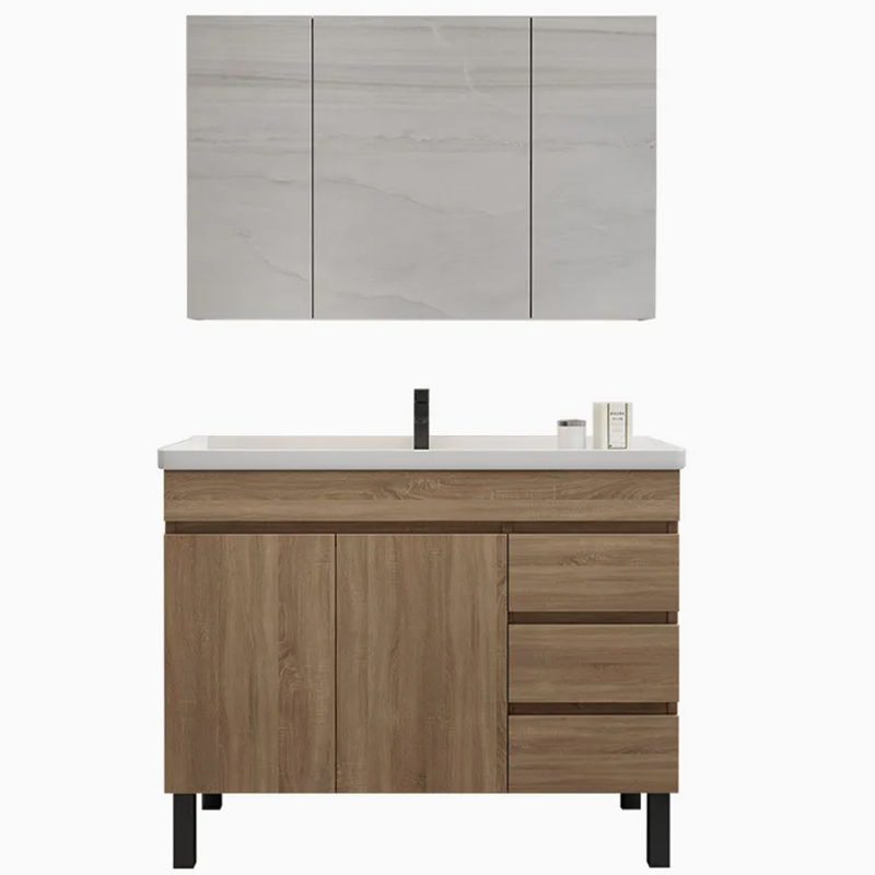 Melamine bathroom vanity base